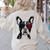 Boston Terrier Dog 4th July America USA Flag Men Women Kids Women's Sweatshirt Back Print Sand