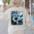 Boston Terrier Dog Art Van Gogh Starry Night Boston Terrier Women's Sweatshirt Back Print Sand