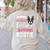 Boston Terrier Dog Bostie Halloween Costume Dog For Kids Women's Sweatshirt Back Print Sand
