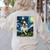 Boston Terrier Dog Starry Night Painting Women's Sweatshirt Back Print Sand