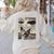 Boston Terrier Dog UFO Alien Extraterrestrial Selfie Women's Sweatshirt Back Print Sand