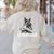 Boston Terrier Dog Untamed For Men Women Women's Sweatshirt Back Print Sand
