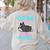 Boston Terrier This Girl Runs On Jesus And Boston Terriers Women's Sweatshirt Back Print Sand