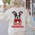 Boston Terrier Grandma Dog Lovers Puppy Bostie Owner Women's Sweatshirt Back Print Sand