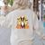Boston Terrier Halloween Dog Lover Pumpkin Costume Women's Sweatshirt Back Print Sand