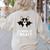 Boston Terrier Halloween Shirt Did Someone Say Treat Women's Sweatshirt Back Print Sand
