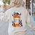Boston Terrier Happy Pills T-Shirt Women's Sweatshirt Back Print Sand