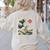 Boston Terrier Japanese Kanagawa Wave Surf Dog Women's Sweatshirt Back Print Sand