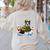 Boston Terrier Merry Christmas Tree Lights Dog X-Mas Dogs Women's Sweatshirt Back Print Sand