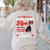 Boston Terrier Mom American Gentleman Dog Mother's Day Women's Sweatshirt Back Print Sand