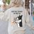 Boston Terrier Mom Dogs Mum Woman Women's Sweatshirt Back Print Sand