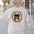 Boston Terrier Mom Floral Bostie Dog Lover Flowers Cute Women's Sweatshirt Back Print Sand
