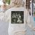 Boston Terrier Selfie With Ghosts Halloween Dog Lover Women's Sweatshirt Back Print Sand