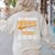 My Broom Broke So Now I Teach Science Teacher Halloween Women's Sweatshirt Back Print Sand