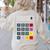 Calculator Math Teacher Halloween Costumes Women Men Adults Women's Sweatshirt Back Print Sand