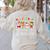 All Is Calm Xmas Kindergarten Christmas Season Teacher Women's Sweatshirt Back Print Sand All Is Calm Xmas Kindergarten Christmas Season Teacher Women's Sweatshirt Back Print Sand