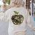 Camo Apple Camouflage Clothing School Student Camo Teacher Men Women Kids Women's Sweatshirt Back Print Sand