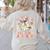 You Can't Scare Me Im A 2nd-Grade Boo Crew Teacher Halloween Women's Sweatshirt Back Print Sand