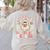You Can't Scare Me I Teach Elementary School Teacher Spooky Women's Sweatshirt Back Print Sand