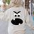 Carrot Teacher Matching Halloween Costume Women's Sweatshirt Back Print Sand Carrot Teacher Matching Halloween Costume Women's Sweatshirt Back Print Sand