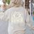Cat Chaos Coordinator For Women Mom Halloween Teacher Women's Sweatshirt Back Print Sand