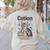 Cation Shirt Cat Science Chemistry Teacher Chemist Pun Women's Sweatshirt Back Print Sand