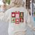 Christmas Teacher Stamps Women's Sweatshirt Back Print Sand