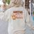 Coffee Gives Me Para Powers Parapro Teacher Squad Women's Sweatshirt Back Print Sand