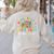 Colorful Math Teacher Retirement Solve The Problem Retired Women's Sweatshirt Back Print Sand Colorful Math Teacher Retirement Solve The Problem Retired Women's Sweatshirt Back Print Sand
