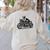 Cool Boston Terrier Riding a Motorcycle Biker Dog Lover For Men Women Kids Women's Sweatshirt Back Print Sand