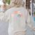 Cool Sign Language ASL Teacher Deaf People ASL Interpreter Women's Sweatshirt Back Print Sand Cool Sign Language ASL Teacher Deaf People ASL Interpreter Women's Sweatshirt Back Print Sand