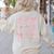 Coquette Bow Ballet Dance Teacher Coquette Women Dancing Women's Sweatshirt Back Print Sand Coquette Bow Ballet Dance Teacher Coquette Women Dancing Women's Sweatshirt Back Print Sand