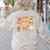 Coquette Bow Teacher Thanksgiving Fall Autumn Girls Women Women's Sweatshirt Back Print Sand
