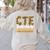CTE Teacher Middle School High School Teach Career Men Women Women's Sweatshirt Back Print Sand CTE Teacher Middle School High School Teach Career Men Women Women's Sweatshirt Back Print Sand