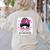 CTE Teacher In October We Wear Pink Breast Cancer Awareness Women's Sweatshirt Back Print Sand