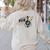Cut Music Teacher Shirt With a Piano Keys Notes And Flowers Women's Sweatshirt Back Print Sand Cut Music Teacher Shirt With a Piano Keys Notes And Flowers Women's Sweatshirt Back Print Sand