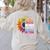 Cute I Became A Teacher Because Your Life Is Worth My Time Women's Sweatshirt Back Print Sand