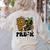 Cute Camo Pre K Back To School Teacher Kid Preschool Women's Sweatshirt Back Print Sand