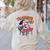 Cute Elementary School Student Dog Teacher's Pet Women's Sweatshirt Back Print Sand Cute Elementary School Student Dog Teacher's Pet Women's Sweatshirt Back Print Sand