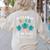 Cute SPED Teacher Special Education Cactus SPED Teacher Women's Sweatshirt Back Print Sand