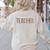 Dance Teacher Leopard Appreciation For Women For Work Women's Sweatshirt Back Print Sand
