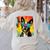Dog Boston Terrier Hawaiian Women's Sweatshirt Back Print Sand