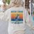 Dog Boston Terrier Mom Vintage Boston Terrier Mom Women's Sweatshirt Back Print Sand