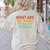 What Are We Doing Today PE Teacher Life Women's Sweatshirt Back Print Sand What Are We Doing Today PE Teacher Life Women's Sweatshirt Back Print Sand