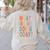 What Are We Doing Today PE Teacher Women's Sweatshirt Back Print Sand
