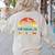 Dolphin Second Grade Back To School Teacher Student Women's Sweatshirt Back Print Sand Dolphin Second Grade Back To School Teacher Student Women's Sweatshirt Back Print Sand