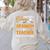 I Don't Need A Costume I'm A Spanish Teacher Halloween Women's Sweatshirt Back Print Sand I Don't Need A Costume I'm A Spanish Teacher Halloween Women's Sweatshirt Back Print Sand
