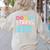 Donut Stress Just Do Your Best Teachers Testing Day For Men Women Girls Kids Women's Sweatshirt Back Print Sand Donut Stress Just Do Your Best Teachers Testing Day For Men Women Girls Kids Women's Sweatshirt Back Print Sand