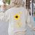 Dragonfly Sunflower Teacher Growth Mindset Choose To Shine Women's Sweatshirt Back Print Sand Dragonfly Sunflower Teacher Growth Mindset Choose To Shine Women's Sweatshirt Back Print Sand