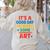 Drawing Art Artist Teacher It’s A Good Day To Make Some Art Women's Sweatshirt Back Print Sand Drawing Art Artist Teacher It’s A Good Day To Make Some Art Women's Sweatshirt Back Print Sand